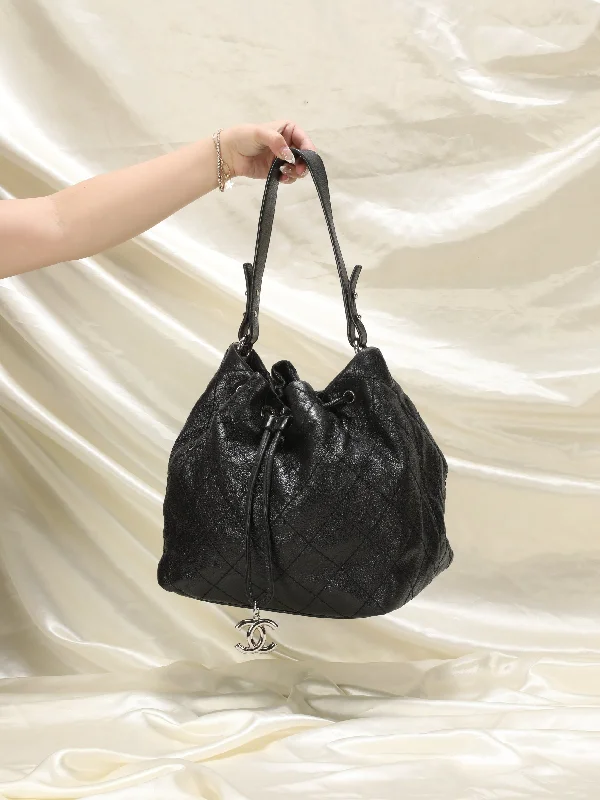 Chanel Caviar Quilted Bucket Bag