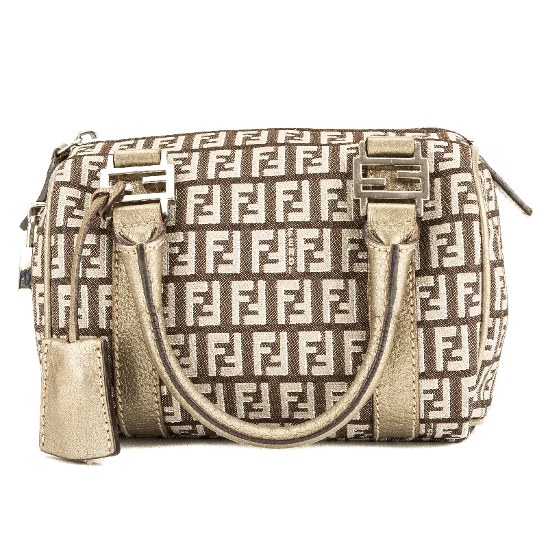 Fendi Zucchino Forever Bauletto Mini Boston (3912020)